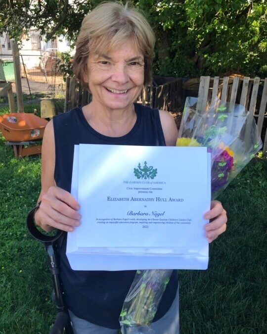 Barbara Nagel, St. Paul’s Community Garden Wins National Award